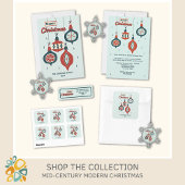 Midden-eeuws atoomkerst kaart