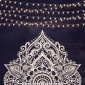 Midnight Blue Rustieke Elegantie Bruiloft Servette Servet