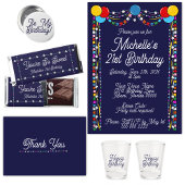 Milestone Birthday Invite Kaart