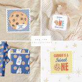 One Sweet Cookie Custom Eerste Verjaardag Cadeaupapier