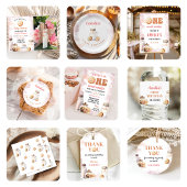 Melk en koekjes verjaardag bedankkaart