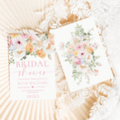 Millie Floral Mimosa Bar Poster