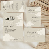 rustieke minimale wolk meisje baby shower bedankdoosjes