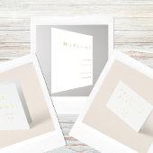 Bruiloft zitgrafiek 12 Tafels Echte Gouden Folie Folie Afdrukken