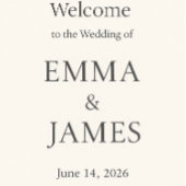 Minimal Elegant Wedding Address Labels – Ivory Mar