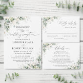 Minimal Greenery Wedding Save The Date (Personaliseer de collectie van deze zelfstandige maker.)