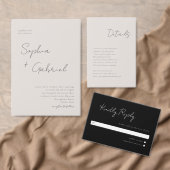 Minimale Kaart van het Menu van het Manuscript (Personaliseer de collectie van deze zelfstandige maker.)