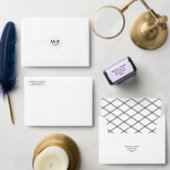 Minimalistische Spaans-Engelse bruiloft receptie Kaart (Personaliseer de collectie van deze zelfstandige maker.)