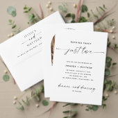 Duidelijke Minimalistische Engagement Party | Mode Acryl Uitnodigingen (Personaliseer deze collectie van deze onafhankelijke maker. Test)