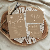 Minimalistische onthulling van het geslacht van hi kaart