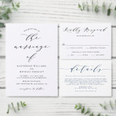 Zwart minimalistisch script bruiloft nummer 8 kaart (Personaliseer de collectie van deze zelfstandige maker.)