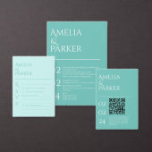 Minimalistische groene bruiloft hand fans handwaaier (Personaliseer de collectie van deze zelfstandige maker.)