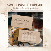Kraft Elegant Script Cake Verzorgingsinstructies Bedankkaart