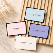 Minimale Luxale Boutique Black/Roze brochure