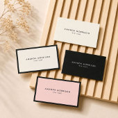 Minimalistische luxe boutique ivoor cadeaubon