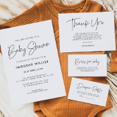 Moderne, minimale virtuele douche kaart