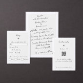 Minimalistisch Script Hand geschreven Typografie B Gastenboek (Personaliseer de collectie van deze zelfstandige maker.)