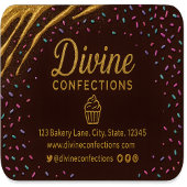 Moderne minimalistische zakelijke factuur