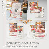 Menu Aangepaste Bakkerijprijslijst Reclamebord Met Voetstuk