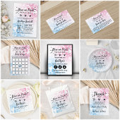 Modern blauw of roze? Geslacht Bedankdoosjes