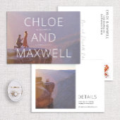 Modern Bold Names Black en White Ronde Sticker