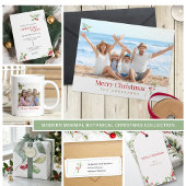 Salie Groene Kerst Cadeaupapier Lint