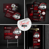 Moderne Auto Wash Auto Detailing Automobiel Wassen Deurhanger