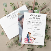 Modern Casual Romantisch Trouwen Artistiek Paar Papieren Bordje (Personaliseer deze collectie van deze onafhankelijke maker. Test)