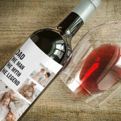 Moderne collage foto's en Happy Fathers Day Gift Latte Mok