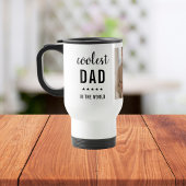Moderne Collage Photo Happy Fathers Day Gift Latte Mok