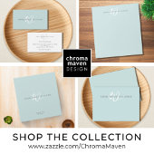 Modern Lavendel Wit Script Monogram Bureaumat