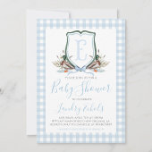 Boy Blue Duck Baby shower Custom Sign Poster