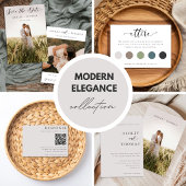 Modern Elegance Photo Wedding Save The Date