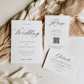 Modern legant Script Wedding Save The Date