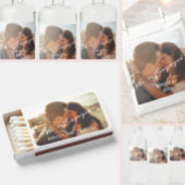 Modern fotoscript We're Engaged Party Papieren Bordje