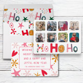 Moderne Kleurrijke Kerstmis Inpakpapier Vel