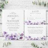 Paarse bladeren bruiloft welkomstceremonie groot t acryl bord (Personaliseer de collectie van deze zelfstandige maker.)