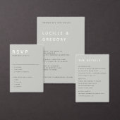 Light Grey Minimalist First Names Wrap Around  (Personaliseer de collectie van deze zelfstandige maker.)