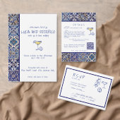 Dolce Vita Limoncello Butter Geel Bewaar de datum Save The Date (Personaliseer de collectie van deze zelfstandige maker.)