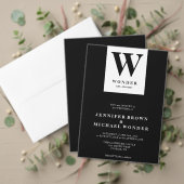 Simple Clear black minimalist Wedding Stropdas (Personaliseer deze collectie van deze onafhankelijke maker. Test)