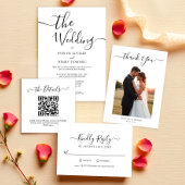 Elegante Kalligrafie Trouwtafel Zitting Grafiek Poster