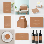 Modern Minimalistisch Script Custom Wedding Terrac Spandoek