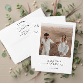 Open zitplaats | Modern minimalistisch bruiloft Poster (Personaliseer deze collectie van deze onafhankelijke maker. Test)