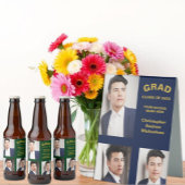 Minimalist Typography 3 Photo Graduation Gastenboek