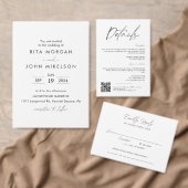 Modern eerst komen liefde dan taart bruiloft taart poster (Personaliseer de collectie van deze zelfstandige maker.)