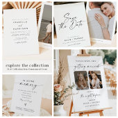 BLAIR Modern Boho Audio Phone Guest Book Sign Poster