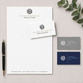 Moderne cijfers Logo II Accountant Zelfinktende Stempel