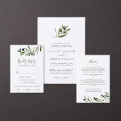 Modern Olive Branch Cards & Gifts Custom Text Sign Poster (Personaliseer de collectie van deze zelfstandige maker.)