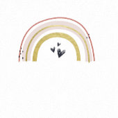 Rainbow Return-adreslabel Etiket