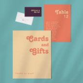 Modern Retro | Blauwgroen bruiloft Bedankdoosjes